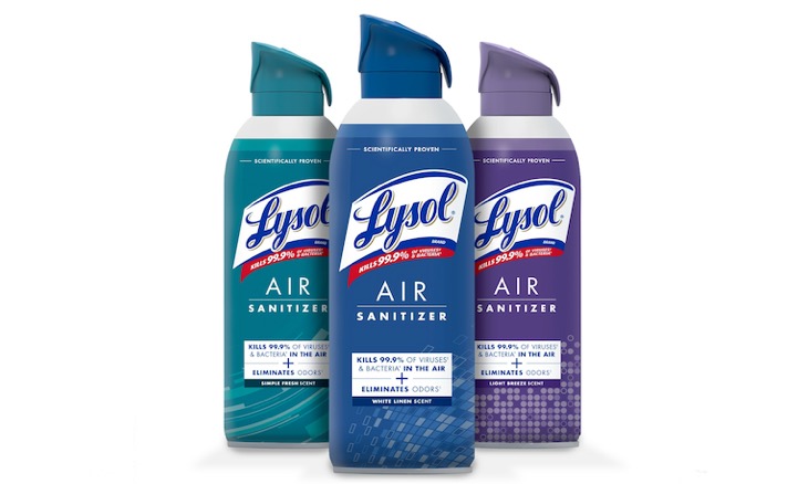Lysol desinfectante de aire